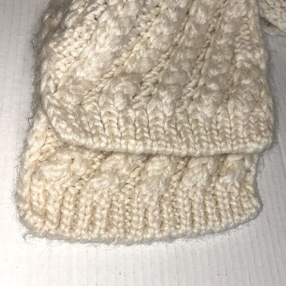 J. Crew chunky cable knit scarf - Picture 4 of 4